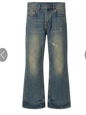 Vague studios cigarette bootcut denim in bruised size 36